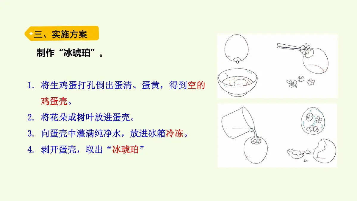21 制作冰琥珀(课件)2025-2026学年青岛版(63制)三年级科学上册第5页