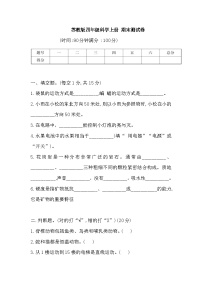 2025-2026学年苏教版四年级科学上册 期末测试卷(含答案)