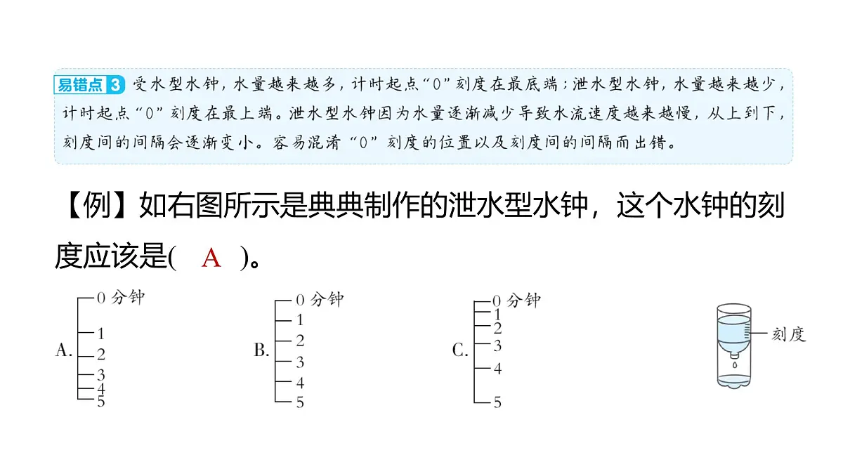 2025年教科版五年级科学上册第三单元 计量时间 综合素养提优(复习课件)第8页