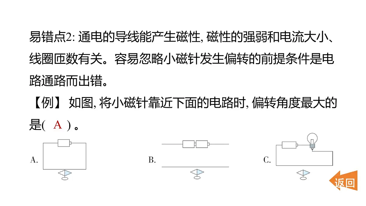 2025年教科版六年级科学上册 第四单元 能量易错易混提优练(复习课件)第3页