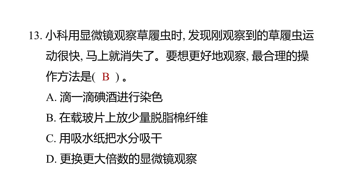 教科版六年级科学上册 2024—2025 第一学期温州瑞安市期末教学质量监测(课件)第7页