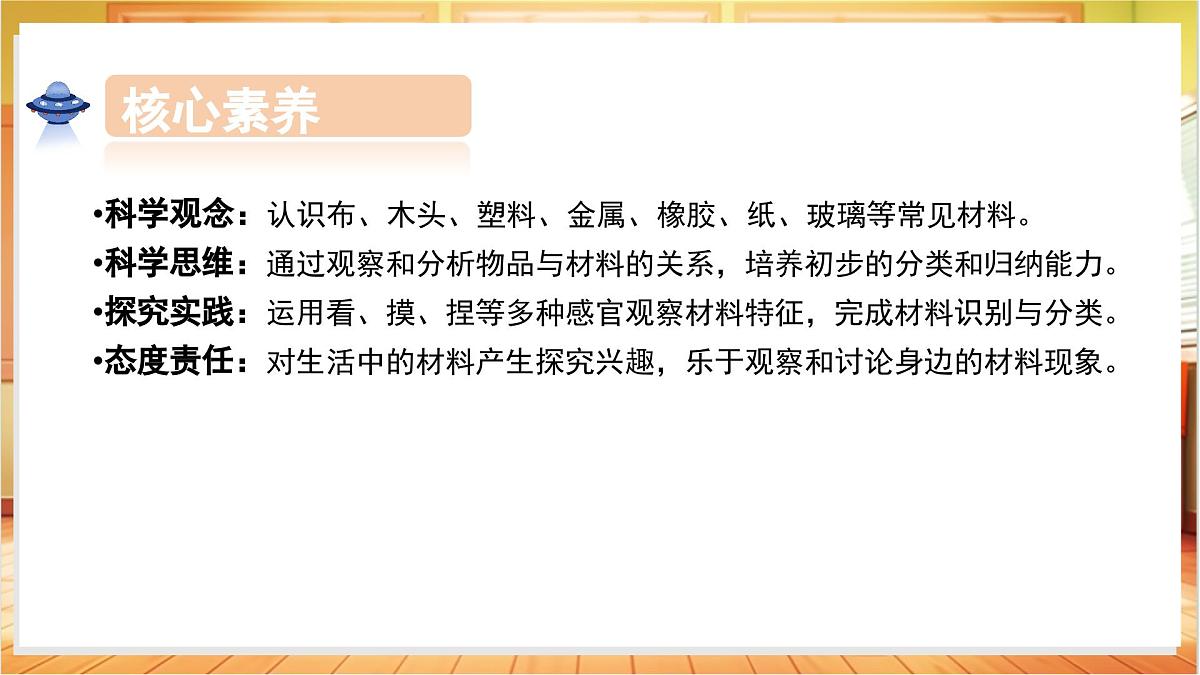 1.1 认识常见材料(教学课件)科学苏教版二年级上册(新教材)第3页