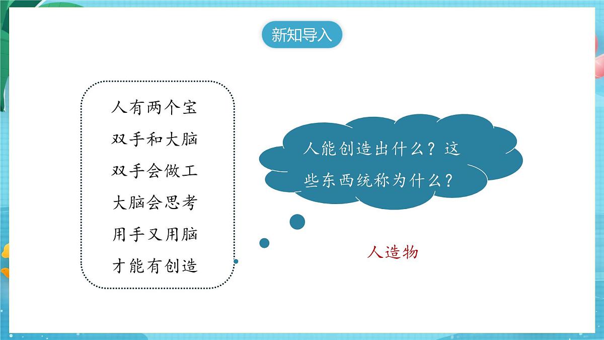 【大单元核心素养】苏教版科学一上4.11《人工世界》课件第3页
