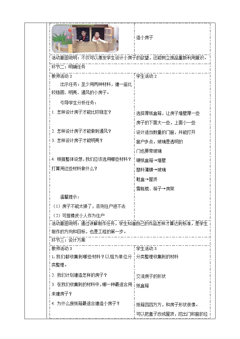 【大单元整体教学】1.4《设计小房子》课时教案第2页