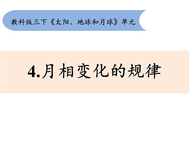 月相变化规律资料包 课件01