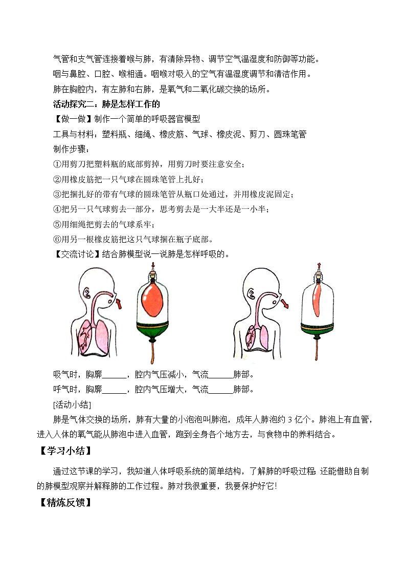 4.13.《呼吸器官》 学案02