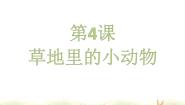 小学科学粤教粤科版 (2017)三年级上册4 草地里的小动物优秀课件ppt