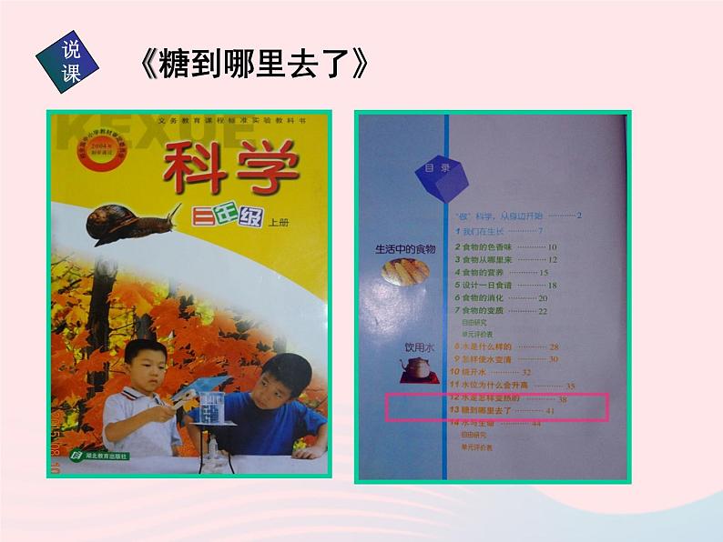 三年级科学上册第二单元饮用水第13课《糖到哪里去了》课件(3)鄂教版02