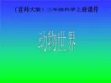 （首师大版）三年级上册科学课件-5 动物世界
