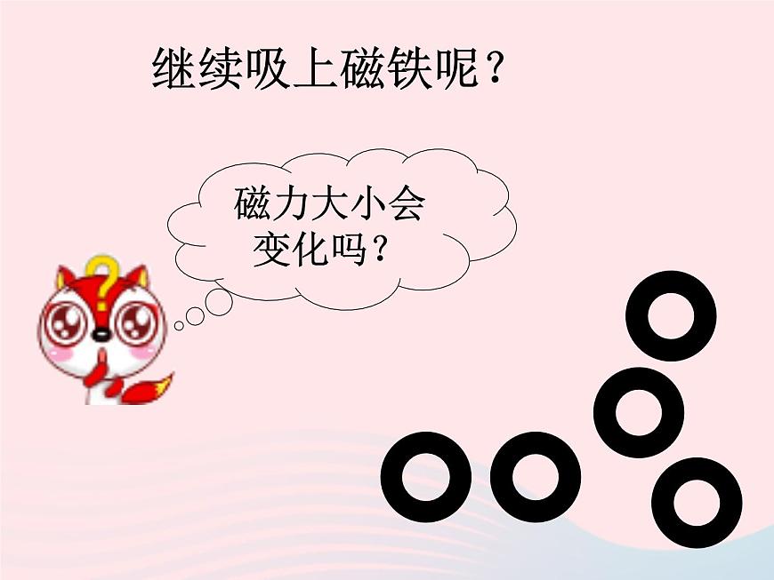 三年級(jí)科學(xué)下冊第四單元磁鐵5磁力大小會(huì)變化嗎課件3教科版第8頁