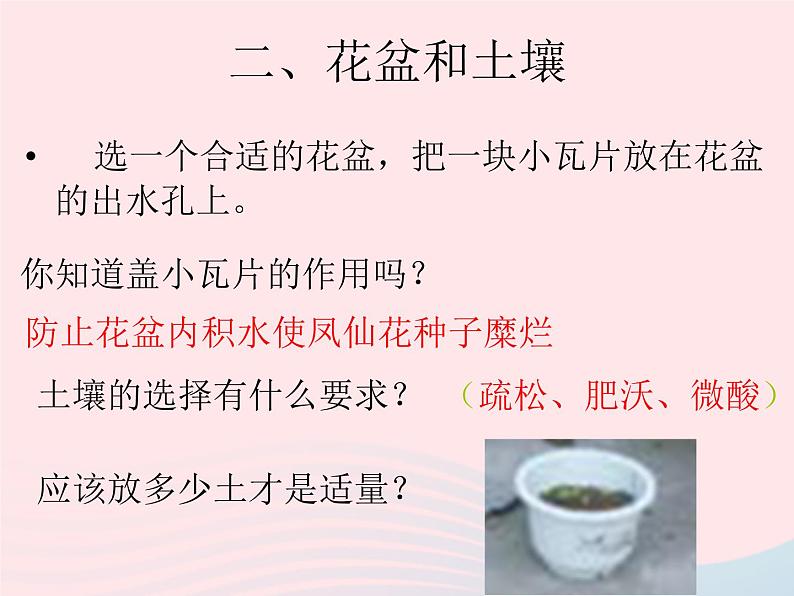三年级科学下册第一单元植物的生长变化2种植我们的植物课件5教科版06