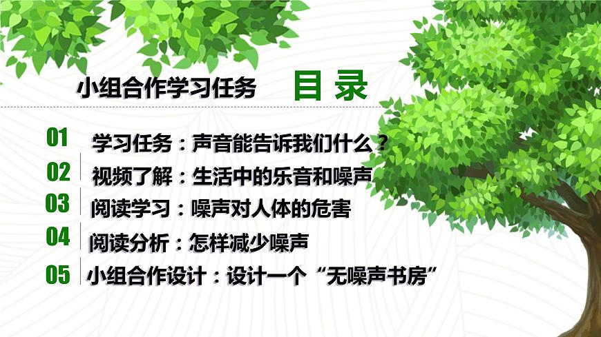 冀教版（三起）科學(xué)三年級下冊第二單元6 、聲音與生活第3頁