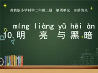 苏教版（2017秋）科学二年级上册第四单元10、明亮与黑暗 课件