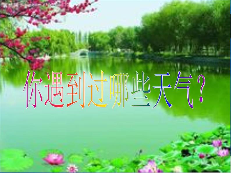 苏教版(2017秋)科学二年级上册第一单元1《今天天气怎么样》课件06
