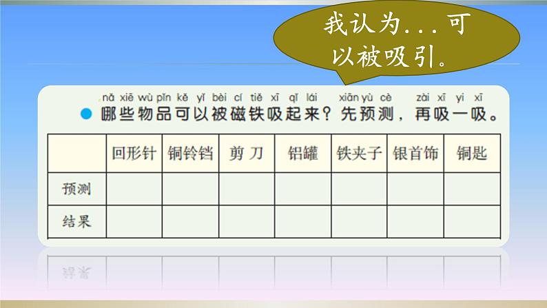 二年级下科学课件4 .磁铁的吸力_苏教版(2017秋)04
