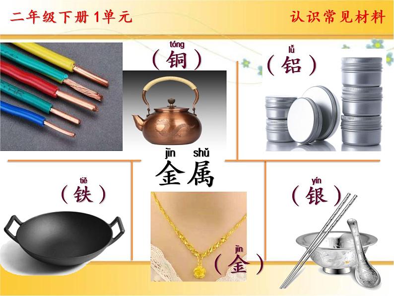 二年级下科学课件1.认识常见材料_苏教版(2017秋)第7页