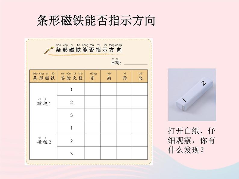 二年级科学下册第一单元磁铁4《磁极与方向》教学课件教科版第4页
