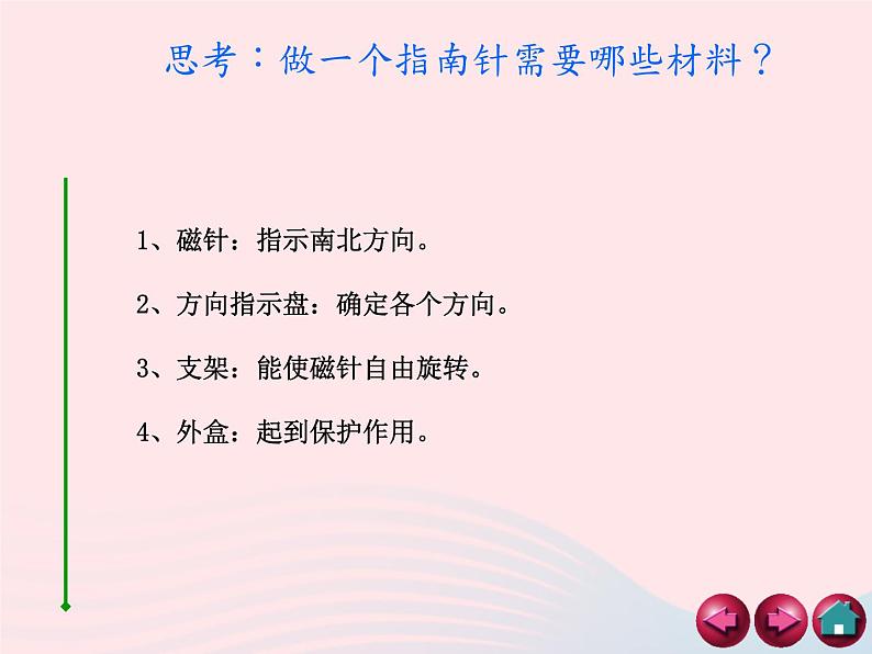 二年级科学下册第一单元磁铁5做一个指南针课件1教科版第6页