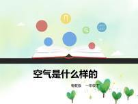 科学一年级下册3 空气是什么样的精品课件ppt