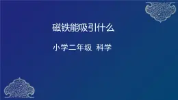 二年级下册科学课件  磁铁能吸引什么  教科版  13张