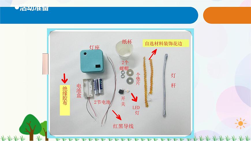 青島教版四下科學(xué)22.《制作小臺(tái)燈》課件PPT第4頁(yè)