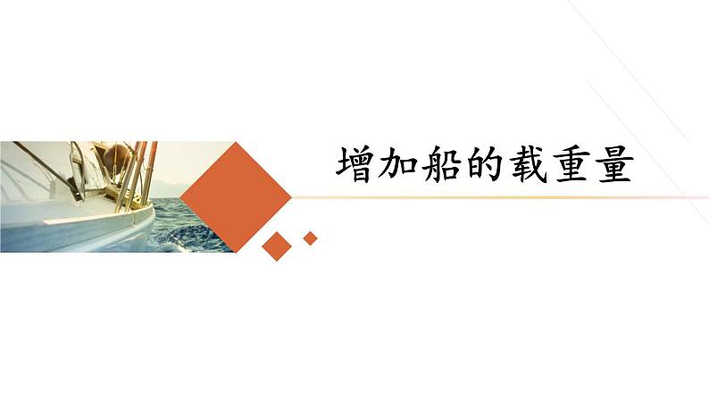 教科版(2017秋)五年级科学下册2.4《增加船的载重量》ppt课件01