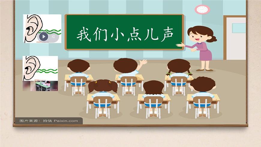 部編版(五四制)道德與法治 二年級(jí)上冊(cè) 12. 我們小點(diǎn)兒聲(1)(課件)第1頁(yè)