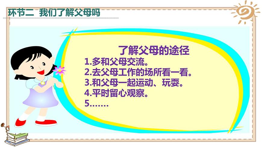 《爸爸媽媽在我心中》第一課時(shí)課件PPT第4頁