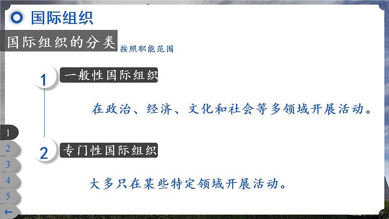 9 日益重要的国际组织第7页