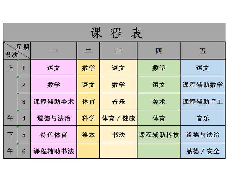 小学一年级上册道德与法治-上课了-部编(9张)ppt课件03