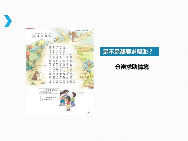 小学一年级下册道德与法治说课课件-14请帮我一下吧部编版课件第5页