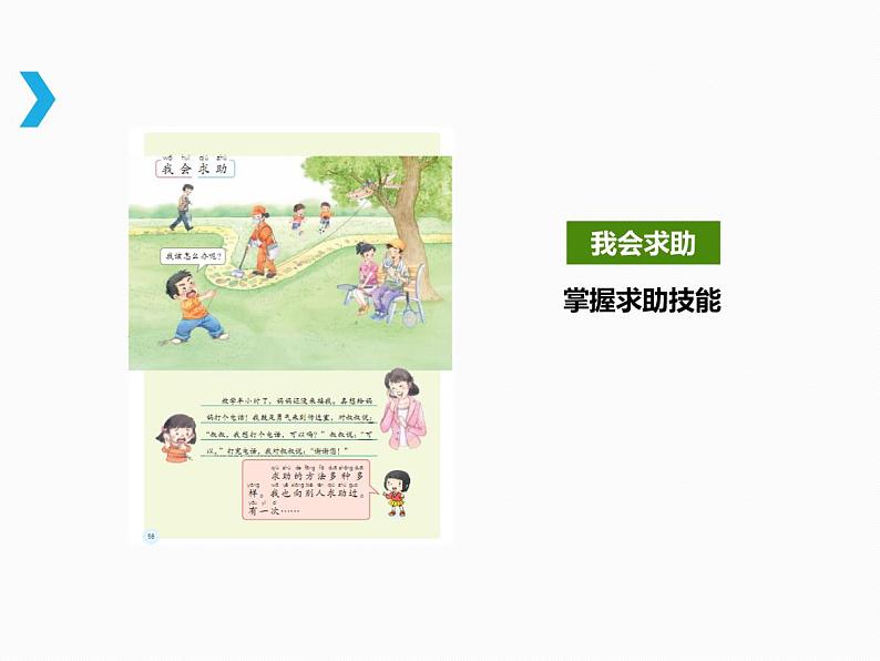 小学一年级下册道德与法治说课课件-14请帮我一下吧部编版课件第6页