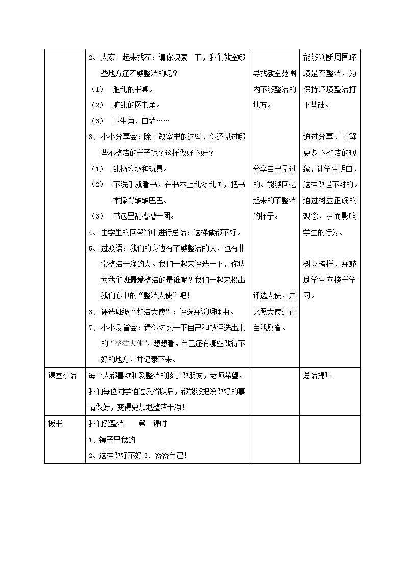 全册教学设计(教案)-2021-2022学年道德与法治一年级下册-部编版第2页