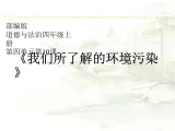 人教版（部編版五四制）小學(xué)道德與法治四年級(jí)下冊(cè)  13.我們所了解的環(huán)境污染   課件