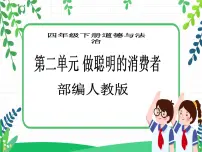 小学政治 (道德与法治)人教部编版四年级下册5 合理消费优质课教学课件ppt