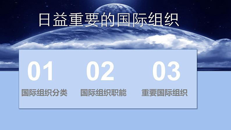 9.1日益重要的国际组织 第一课时 课件PPT+教案+练习04