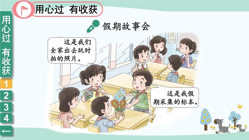 1 假期有收獲 課件PPT第4頁(yè)