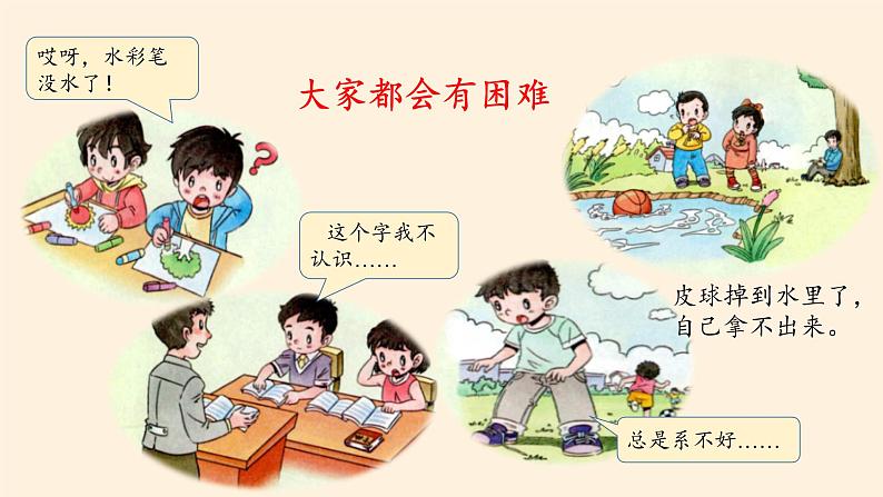 道德与法治一年级下册 14 请帮我一下吧 课件(共17张PPT)第2页