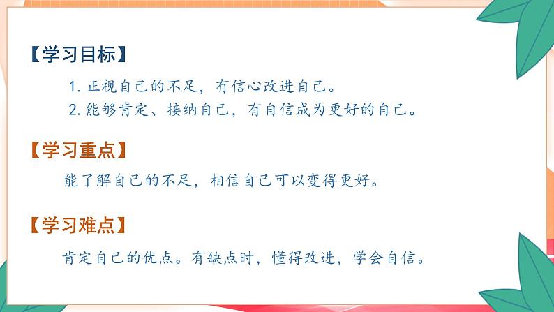 我是独特的 第二课时 课件02