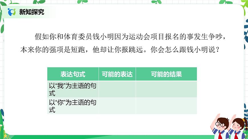 【核心素養(yǎng)目標(biāo)】部編版道德與法治五上1.2《 學(xué)會(huì)溝通交流》第2課時(shí) 課件第7頁(yè)