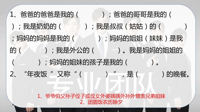 部编版三年级道德与法治上册：第四单元 家是最温暖的地方 复习课件08