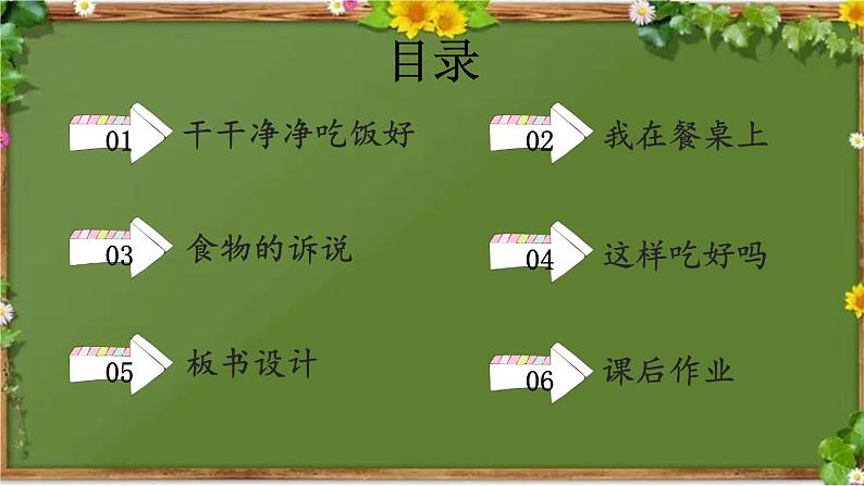 部编版道德与法治一年级上册 10 吃饭有讲究 课件03