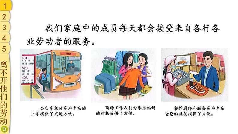 部编版四年级道德与法治下册--9 生活离不开他们(课件)第4页