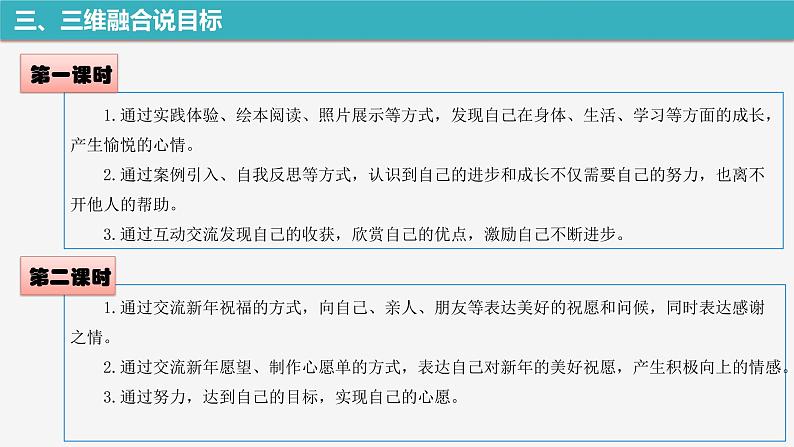 道德与法治部编版一年级上册 16新年的礼物 (2课时)教案+课件(内嵌音视频)08