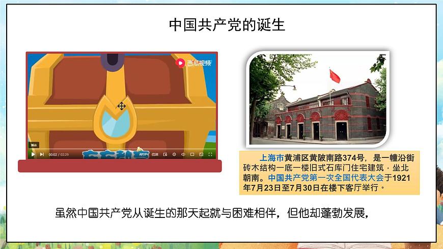 部編版習(xí)近平新時(shí)代中國(guó)特色社會(huì)主義思想學(xué)生讀本小學(xué)2.1 沒(méi)有共產(chǎn)黨就沒(méi)有新中國(guó) 課件第8頁(yè)