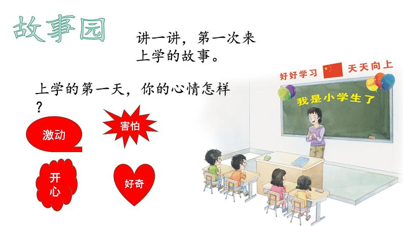 【人教部编版】一上道法 1. 开开心心上学去(课件+视频)06