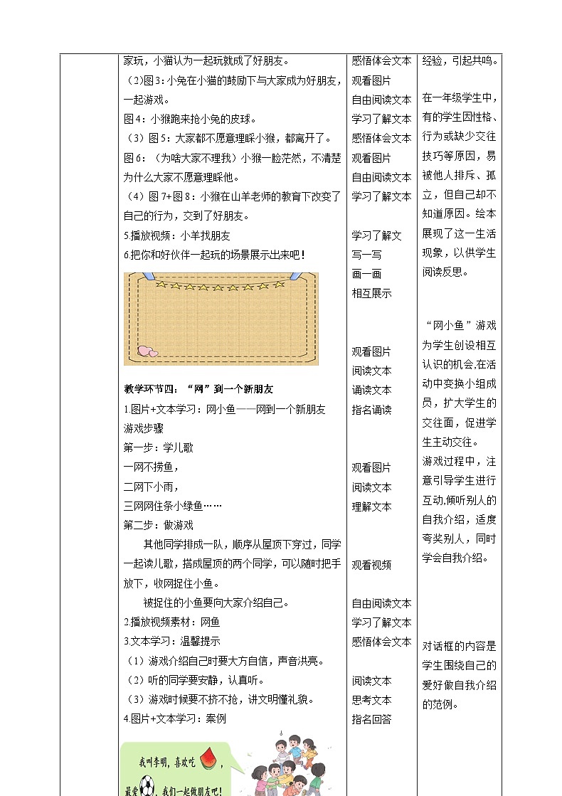 【核心素养目标】一年级上册道德与法治第2课《拉拉手,交朋友》教案教学设计(第一课时).doc 203
