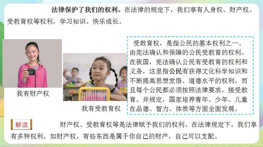 人教部編版道德與法治六上 1.1感受生活中的法律 第1課時 法律是什么（ 課件）第8頁
