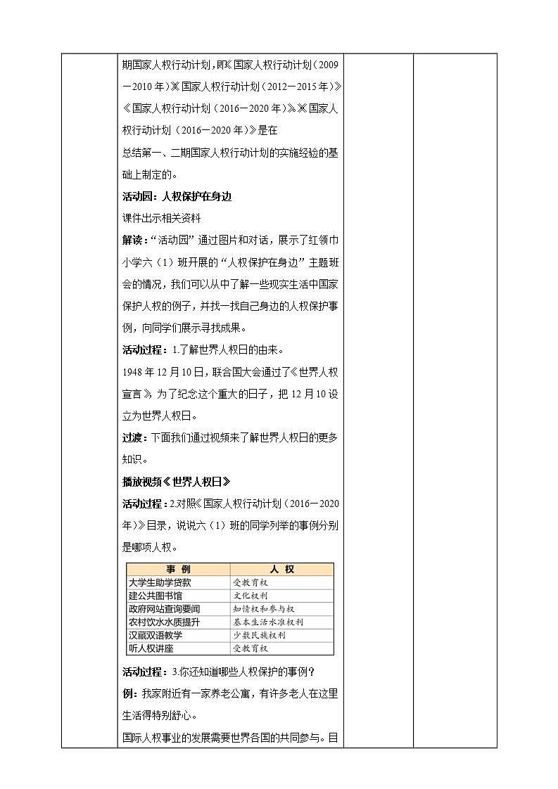 道德与法治部编版六年级上4《公民的基本权利和义务 第3课时 国家尊重和保障人权》课件+教案+练习+素材03