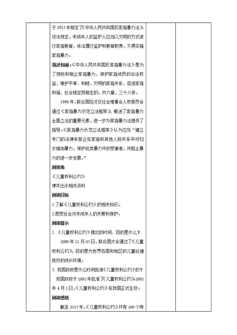 道德与法治部编版六年级上4.8《我们受特殊保护 第3课时 特殊关爱 助我成长》课件+教案+练习+素材03